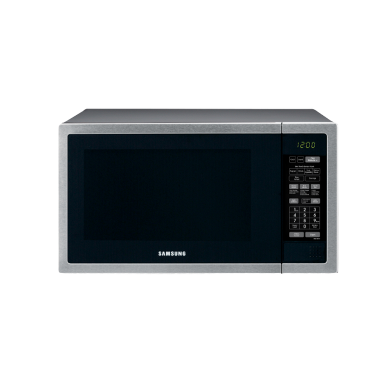 55L 1000 Watt Solo Microwave - Stainless Steel Front & Black Body