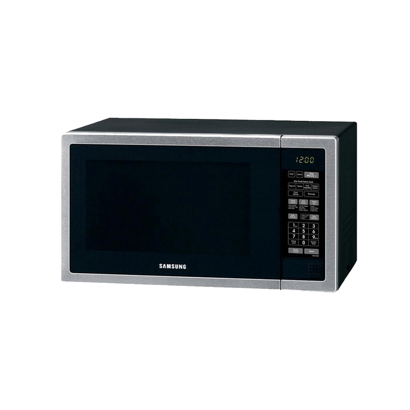 55L 1000 Watt Solo Microwave - Stainless Steel Front & Black Body